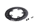 ABSOLUTE BLACK Kettenblatt Road oval 2-fach LK 110 5 Loch für SRAM Hidden Bolt | schwarz außen 52 Zähne