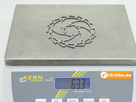 ASHIMA Brake Disc Windcutter | 140 mm silver