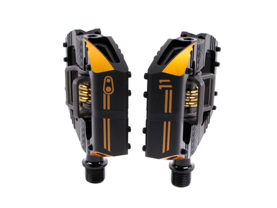 CRANKBROTHERS Pedal Mallet E 11 | black / gold, 279,50 €