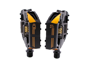 CRANKBROTHERS Pedal Mallet E 11 | black / gold