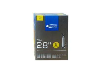 SCHWALBE Tube 28 SV20 50 mm extralight