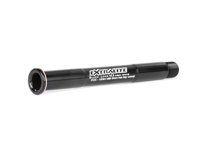 EXTRALITE Thru Axle Black Lock 15.3B | QR15 for FOX BOOST