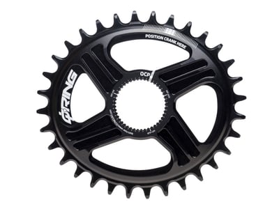 ROTOR Chainring Q-Ring Direct Mount for Rotor R-Hawk | R-Raptor | Kapic Cranks 34 Teeth