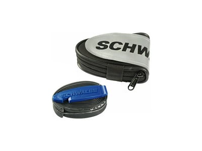 SCHWALBE Satteltasche mit 28 SV15 40 mm Schlauch und 2...