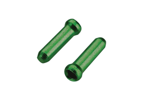 Jagwire Endhülsen 2 Stück Endkappen 4mm für Schaltzug 15mm Orange CC176