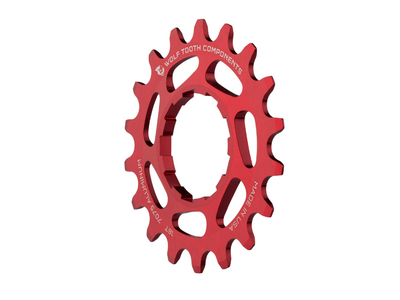 WOLFTOOTH Ritzel Aluminium Single Speed Cog | rot