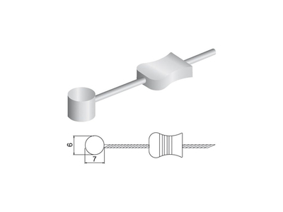 JAGWIRE Replacement Parts Straddle Cable for Cantilever Brakes