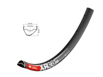 DT SWISS Rim 27,5" | 650B XR 361 asymmetric