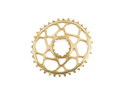 ABSOLUTE BLACK Chainring Direct Mount oval BOOST 148 | 1-speed narrow wide SRAM Crank | gold 36 Teeth