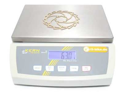 ASHIMA Bremsscheibe Windcutter | 140 mm gold