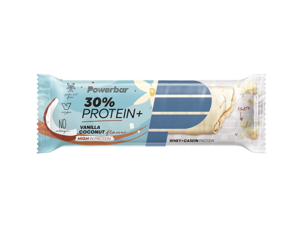 POWERBAR Recovery Bar Protein Plus 30% Vanilla-Coconut 55g, 1,95 €