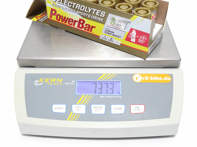 POWERBAR Elektrolyt Brausetabletten 5Electrolytes Lemon Tonic Boost (mit Koffein) | 12 Röhrchen Box
