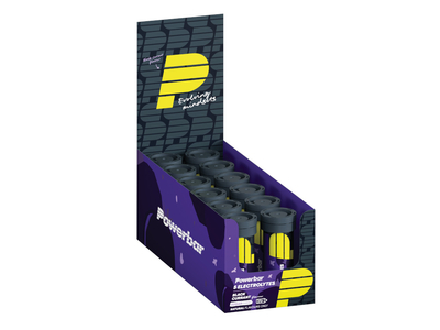 POWERBAR Electrolyt Tablets 5Electrolytes Black Currant | 12 Tubes Box