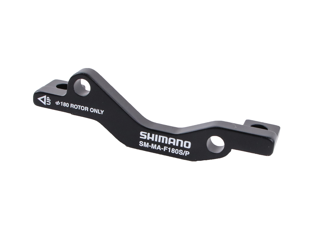 EMSea Adaptateur Frein à Disque Vélo - Support De Montage Pour Rotor 180mm Ou 203mm - Aluminium Noir