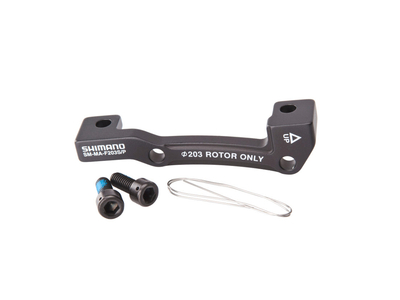 shimano 160 to 203 adapter front