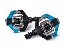 CRANKBROTHERS Pedale Candy 7 schwarz | hellblau