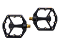 CRANKBROTHERS Pedale Stamp 11 Small schwarz / gold