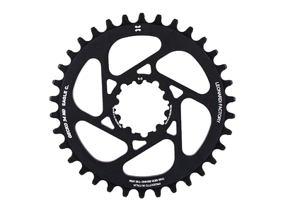 LEONARDI RACING Kettenblatt GECKO Direct Mount fr SRAM BB30 Kurbel 28 Zhne
