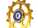 CERAMICSPEED Schaltwerkröllchen Aluminium Coated | 14 Zähne für SRAM Eagle 12-fach gold