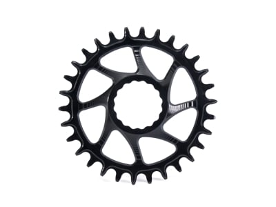 GARBARUK Chainring Round Direct Mount | 1-speed narrow-wide Race Face CINCH Crank 26 Teeth violet