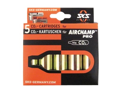 SKS Cartridge Set Airchamp Pro CO2 | 5 pieces