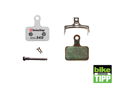 SWISSSTOP Brake Pads Disc D-34 E organic for Shimano Road...