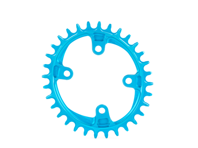 GARBARUK Kettenblatt Melon oval 1-fach narrow-wide LK 76 SRAM XX1 32 Zhne violett