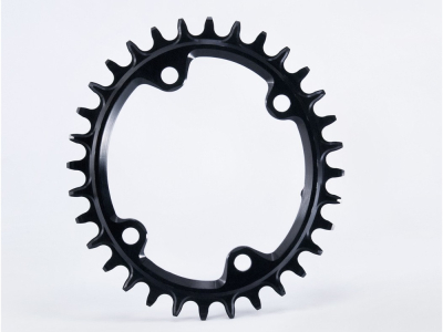 GARBARUK Chainring Melon oval 1-speed narrow-wide BCD 96 Shimano XT-M8000 Crank 30 Teeth purple
