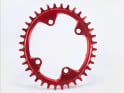 GARBARUK Chainring Melon oval 1-speed narrow-wide BCD 96 Shimano XT-M8000 Crank 30 Teeth purple