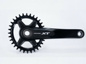 GARBARUK Chainring Melon oval 1-speed narrow-wide BCD 96 Shimano XT-M8000 Crank 30 Teeth violett