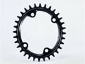 GARBARUK Chainring Melon oval 1-speed narrow-wide BCD 96 Shimano XT-M8000 Crank 32 Teeth orange