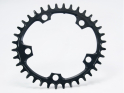 GARBARUK Chainring Melon oval 1-speed oval narrow-wide CX BCD 110 46 Teeth purple