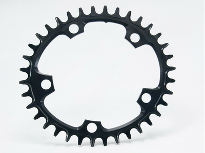 GARBARUK Chainring Melon oval 1-speed oval narrow-wide CX BCD 110 48 Teeth violet
