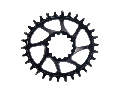 GARBARUK Chainring Melon Direct Mount oval | 1-speed narrow-wide e*thirteen Crank 26 Teeth purple