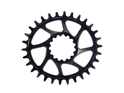 GARBARUK Chainring Melon Direct Mount oval | 1-speed narrow-wide e*thirteen Crank 28 Teeth orange