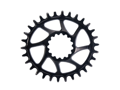 GARBARUK Chainring Melon Direct Mount oval | 1-speed narrow-wide e*thirteen Crank 30 Teeth orange