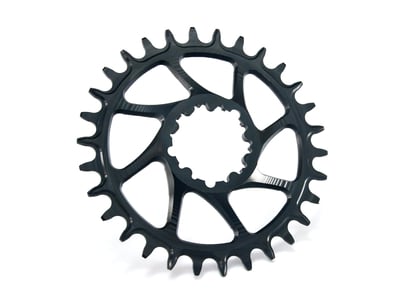 GARBARUK Chainring Round Direct Mount | 1-speed narrow-wide SRAM GXP Boost Crank 34 Teeth green