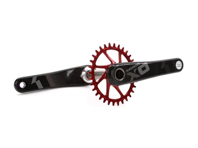 GARBARUK Kettenblatt Round Direct Mount | 1-fach narrow-wide SRAM GXP Boost Kurbel 36 Zhne  rot