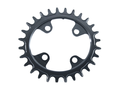 GARBARUK Chainring Melon oval 1-fach narrow-wide LK 64 Shimano 30 teeth black