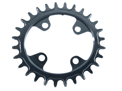 GARBARUK Chainring Round 1-fach narrow-wide LK 80 mm Sram XX 30 teeth black