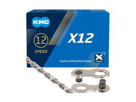 KMC Chain 12-Speed X12 126 Links | silver