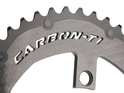 CARBON-TI Chainring X-CarboCam Oval BCD 110 | outside