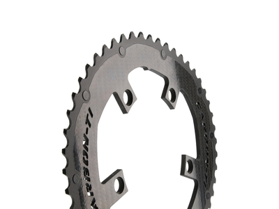 CARBON-TI Chainring X-CarboCam Oval BCD 110 | outside 50 Teeth