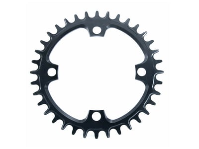 GARBARUK Chainring Round 1-speed narrow-wide LK 96 mm Shimano symmetrisch 32 teeth green