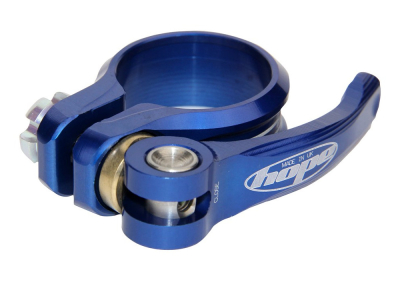 HOPE Seatpost Clamp Quick Release 31,8 mm blue