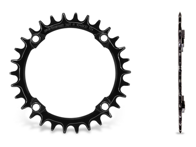 GARBARUK Kettenblatt Round 1-fach narrow-wide LK 104 mm 30 Zhne schwarz