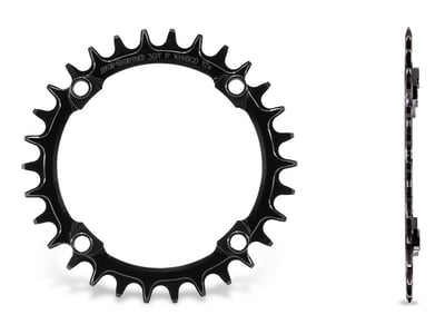 GARBARUK Kettenblatt Round 1-fach narrow-wide LK 104 mm 36 Teeth red