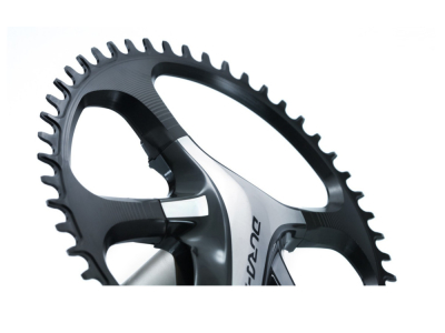 GARBARUK Chainring Melon oval 1-fach narrow-wide BCD 110 mm Shimano FC-9000 asymmetrisch  40 Teeth black