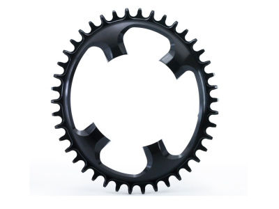 GARBARUK Chainring Melon oval 1-fach narrow-wide BCD 110 mm Shimano FC-9000 asymmetric 44 Teeth black