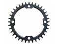 GARBARUK Chainring Melon oval 1-fach narrow-wide BCD 120 mm SRAM 42 Teeth black